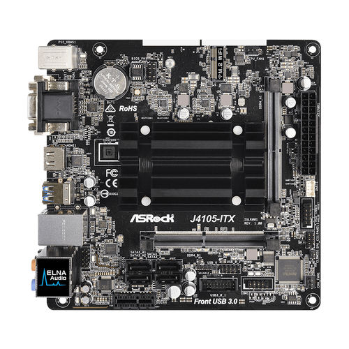 Placa Base Asrock J4105-Itx Intel Quad Core Gemini Lake | Quonty.com | 90-MXB6N0-A0UAYZ