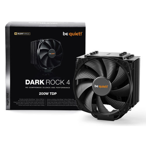 Refrigerador Cpu Disipador Be Quiet Dark Rock 4 Intel/Amd | Quonty.com | BK021
