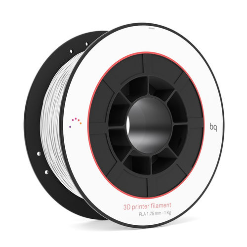Filamento Impresora 3d Pla Bq Color Blanco Resplan | Quonty.com | F000102