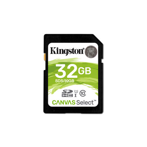Microsd Kingston Canvas Select Cl10 | Quonty.com | SDS/32GB