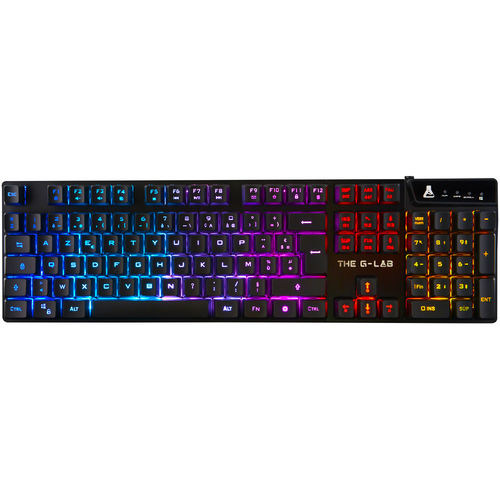 Teclado The G-Lab Gaming Keyz-Iridium/Sp Negro | Quonty.com | KEYZ-IRIDIUM/SP