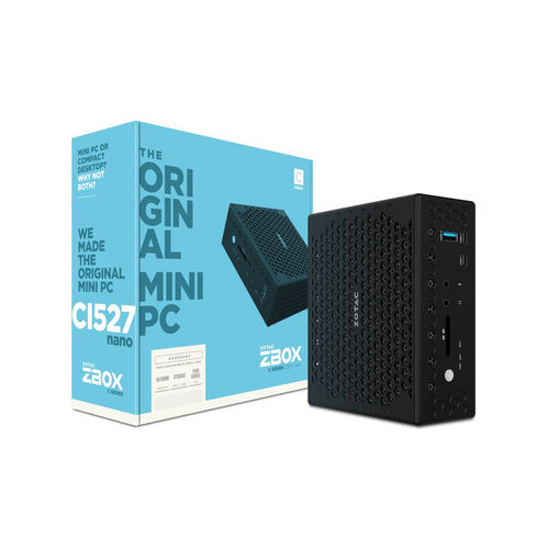 Ordenador Minipc Barebone Zotac Zbox-Ci527nano | Quonty.com | ZBOX-CI527NANO-BE