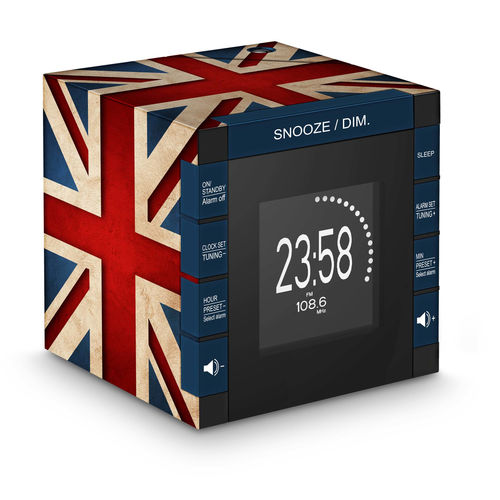 Radio Despertador Bigben Rr70pgb England | Quonty.com | RR70PGB