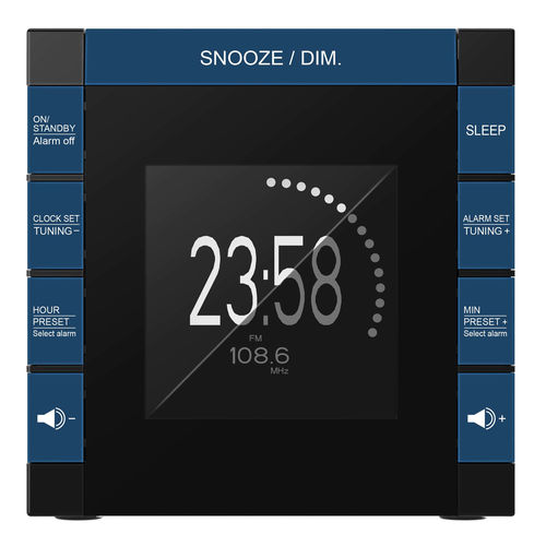 Radio Despertador Bigben Rr70pgb England | Quonty.com | RR70PGB