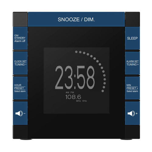 Radio Despertador Bigben Rr70pgb England | Quonty.com | RR70PGB