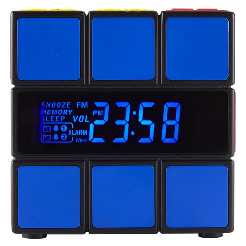 Radio Despertador Bigben Rr80rubiks Cubo De Rubiks | Quonty.com | RR80RUBIKS