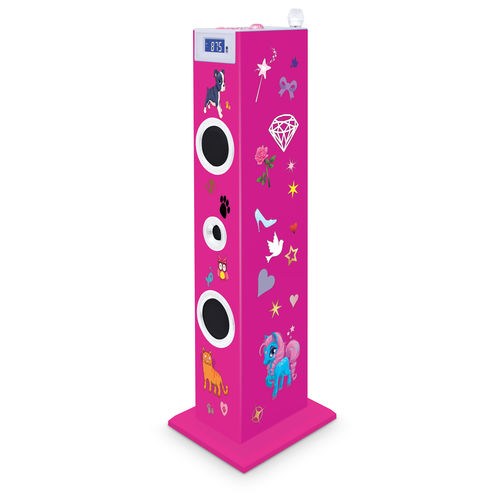 Torre De Sonido Bigben Tw5rsstick Rosa | Quonty.com | TW5RSSTICK