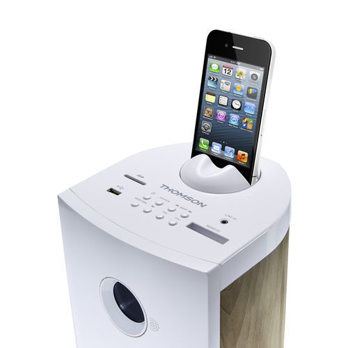 Torre De Sonido Bluetooth Thomson Ds301 Blanco | Quonty.com | DS301