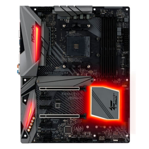 Placa Base Asrock Am4 X470 Gaming K4 Fatal1ty Gaming | Quonty.com | 90-MXB7E0-A0UAYZ