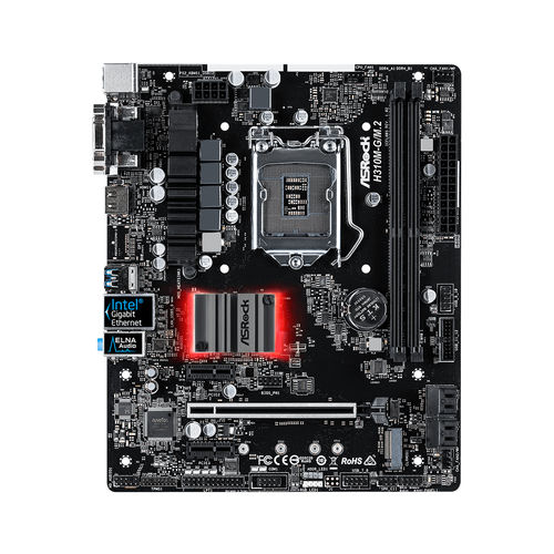 Placa Base Asrock 1151-8g H310m-G/M.2 | Quonty.com | 90-MXB710-A0UAYZ