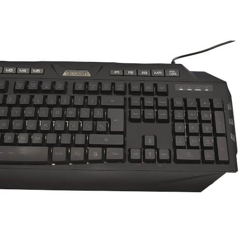 Teclado Nacon Gaming Pccl-200es Negro | Quonty.com | PCCL-200ES