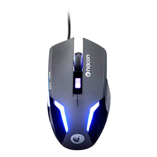 Raton Optico Nacon Pcgm-105 Gaming Negro | Quonty.com | PCGM-105