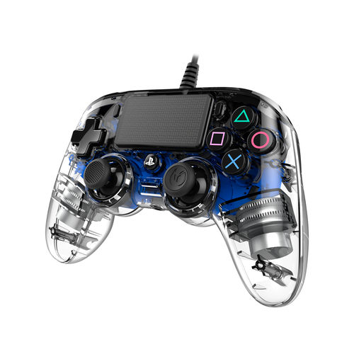 Gamepad Nacon Ps4 Cristal Azul | Quonty.com | PS4OFCPADCLBLUE