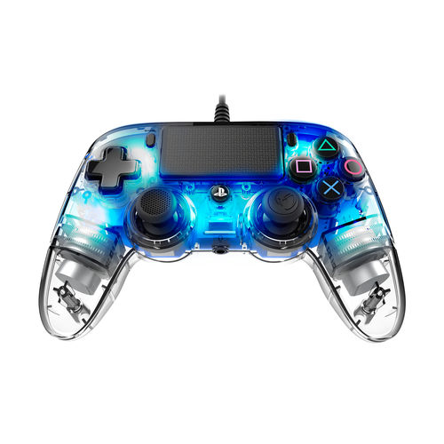 Gamepad Nacon Ps4 Cristal Azul | Quonty.com | PS4OFCPADCLBLUE