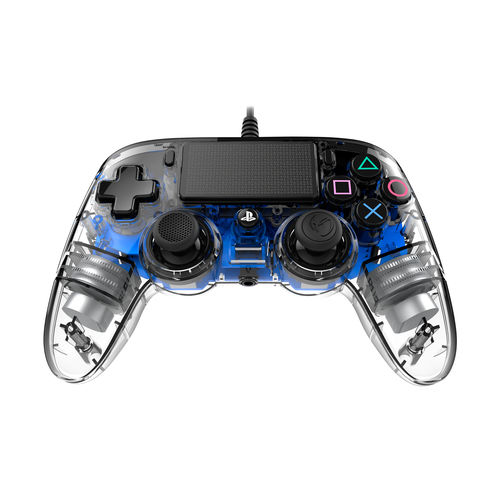 Gamepad Nacon Ps4 Cristal Azul | Quonty.com | PS4OFCPADCLBLUE