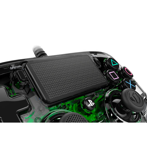 Gamepad Nacon Ps4 Cristal Verde | Quonty.com | PS4OFCPADCLGREEN