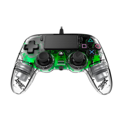 Gamepad Nacon Ps4 Cristal Verde | Quonty.com | PS4OFCPADCLGREEN