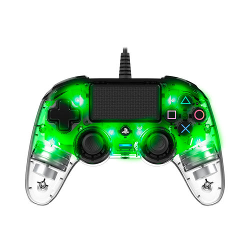Gamepad Nacon Ps4 Cristal Verde | Quonty.com | PS4OFCPADCLGREEN