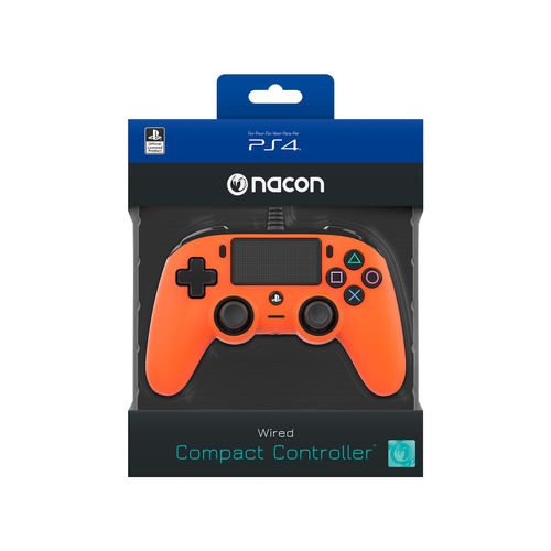 Gamepad Nacon Ps4 Naranja | Quonty.com | PS4OFCPADORANGE