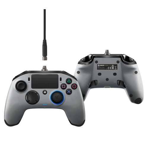 Gamepad Nacon Ps4 Revolution Pro Plata | Quonty.com | PS4OFPADREVSILVER