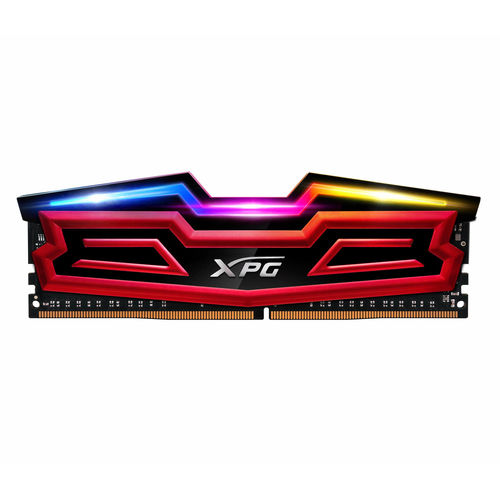 Adata Ddr4 8gb 2400mhz Cl16 Xpg Spectrix D140 Red Rgb | Quonty.com | AX4U240038G16-SRS