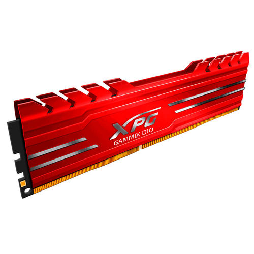 Adata Ddr4 8gb 3000mhz Cl16 Xpg Gammix D10 Red | Quonty.com | AX4U300038G16-SRG