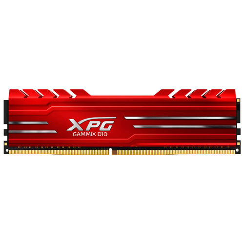 Adata Ddr4 8gb 3000mhz Cl16 Xpg Gammix D10 Red | Quonty.com | AX4U300038G16-SRG