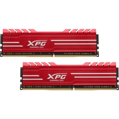 Adata Ddr4 16gb (2x8) 3000mhz Cl16 Xpg Gammix D10 Red | Quonty.com | AX4U300038G16-DRG