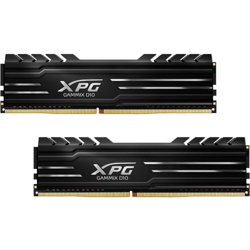 Adata Ddr4 16gb (2x8) 3000mhz Cl16 Xpg Gammix D10 Black | Quonty.com | AX4U300038G16-DBG
