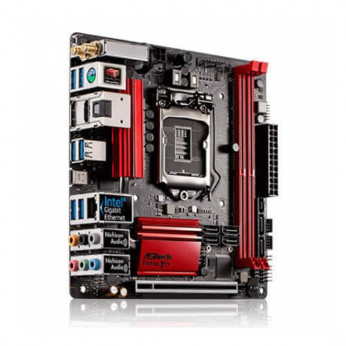 Placa Base Asrock 1151 Fatal1ty Z270 Gaming-Itx/Ac Bulk | Quonty.com | 90-MXB3U0-A0UAYZ-B