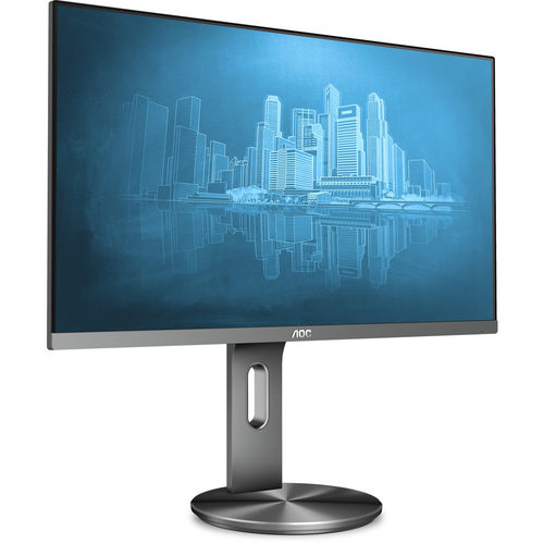 Monitor Aoc I2490pxqu 23.8&Quot;Fhd Ips 4ms Vga/Hdmi/Dport Gris | Quonty.com | I2490PXQU/BT
