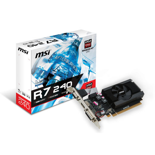 Tarjeta Gráfica Msi R7 240 1gb Ddr3 | Quonty.com | 912-V809-2846
