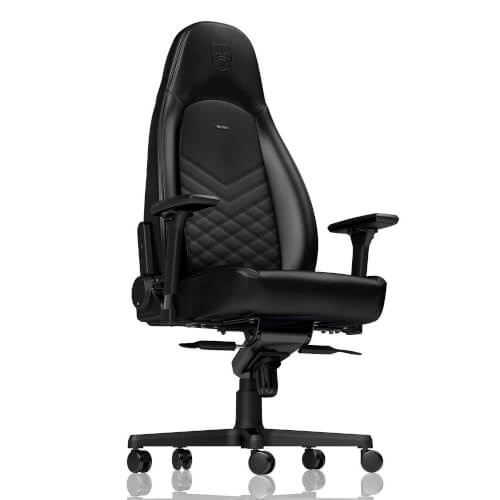 Silla Gaming Noblechairs Icon Negro | Quonty.com | NBL-ICN-PU-BLA