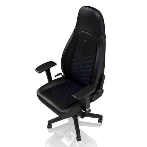 Silla Gaming Noblechairs Icon Negro/Azul | Quonty.com | NBL-ICN-PU-BBL