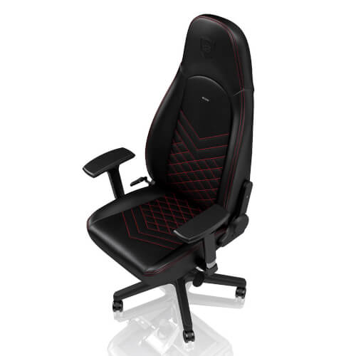 Silla Gaming Noblechairs Icon Negro/Rojo | Quonty.com | NBL-ICN-PU-BRD