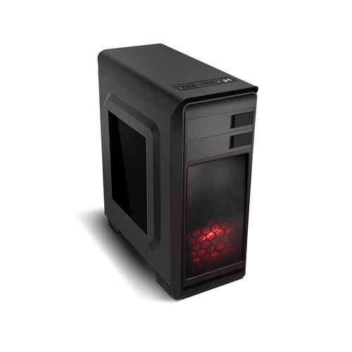 Caja Semitorre/Atx Nox Modus Red Edition | Quonty.com | NXMODUSR