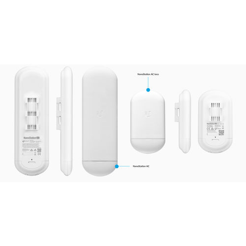 Punto Acceso Ubiquiti Nanostation 5 Ac Loco Wifi/1000mbps | Quonty.com | NS-5ACL