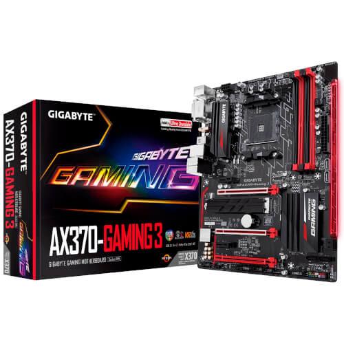 Placa Base Gigabyte Am4 Ga-Ax370-Gaming 3 | Quonty.com | GAAX37GM3-00-G11