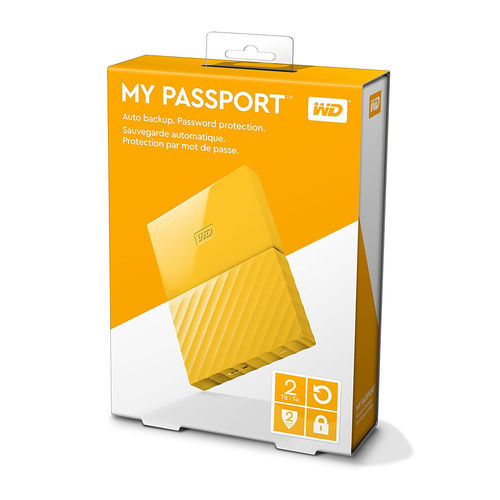 Disco Duro Ext Usb3.0 2.5 2tb Wd My Passport Amarillo | Quonty.com | WDBS4B0020BYL-WESN