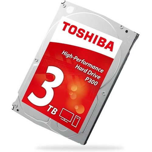 Hdd Toshiba 3.5'' 3tb 7200rpm 64mb Sata3 P300 | Quonty.com | HDWD130UZSVA