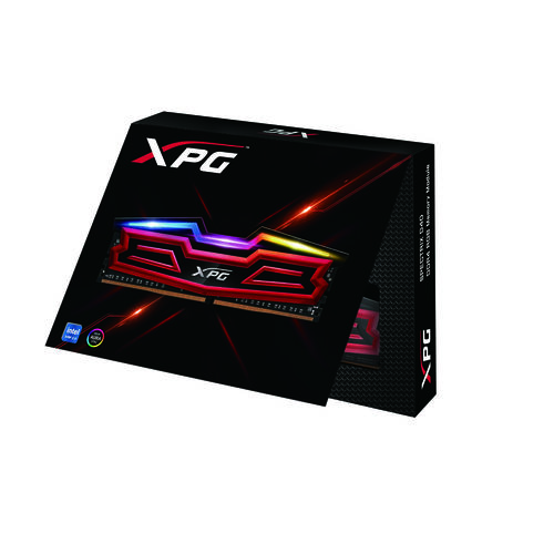 Adata Ddr4 8gb 3200mhz Cl16 Xpg Spectrix D40 Red Rgb | Quonty.com | AX4U320038G16-SRS