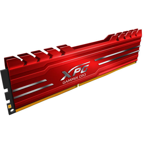 Adata Ddr4 8gb 2666mhz Cl16 Xpg Gammix D10 Red | Quonty.com | AX4U266638G16-SRG