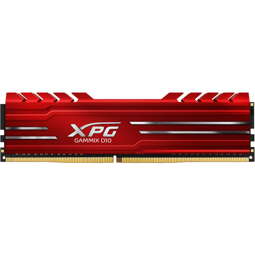 Adata Ddr4 8gb 2666mhz Cl16 Xpg Gammix D10 Red | Quonty.com | AX4U266638G16-SRG