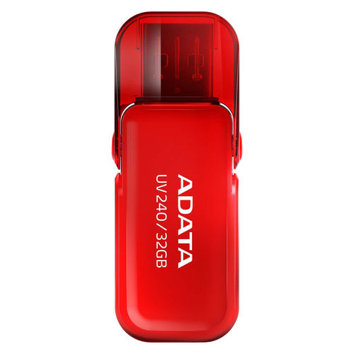 Pendrive 32gb Usb2.0 Adata Uv240 Rojo | Quonty.com | AUV240-32G-RRD