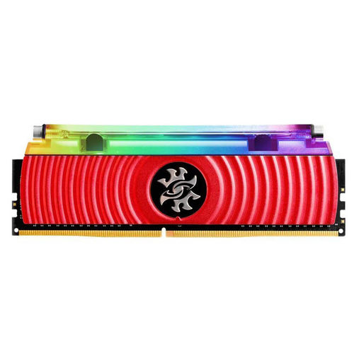 Adata Ddr4 8gb 3200mhz Cl16 Xpg Spectrix D80 Red Rgb | Quonty.com | AX4U320038G16-SR80