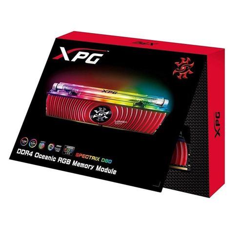 Adata Ddr4 8gb 3200mhz Cl16 Xpg Spectrix D80 Red Rgb | Quonty.com | AX4U320038G16-SR80