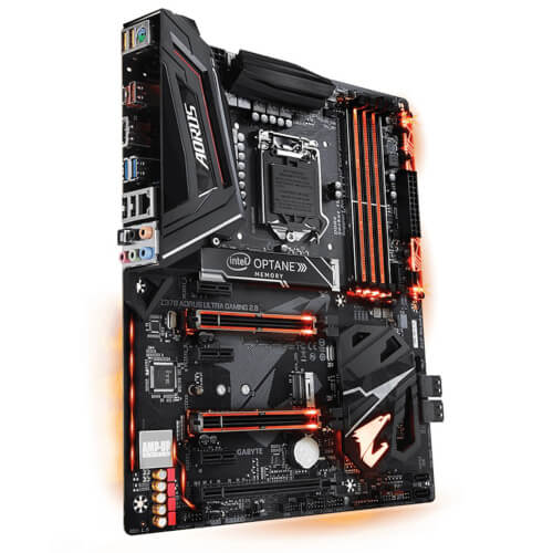 Placa Base Gigabyte 1151-8g Z370 Aorus Ultra Gaming 2.0-Op | Quonty.com | Z370 AORUS ULTRA GAMING 2.0-OP