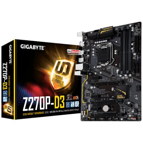 Placa Base Gigabyte 1151 Z270p D3 | Quonty.com | GAZ270PD3-00-G