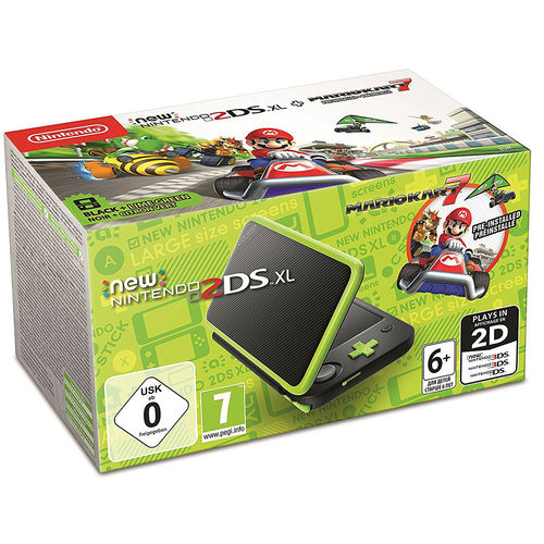 Consola Nintendo New 2ds Xl Verde + Mario Kart | Quonty.com | 2219066