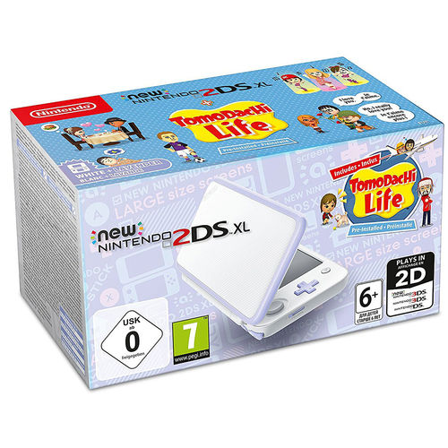 Consola Nintendo New 2ds Xl Lavanda + Tomodachi | Quonty.com | 2219166
